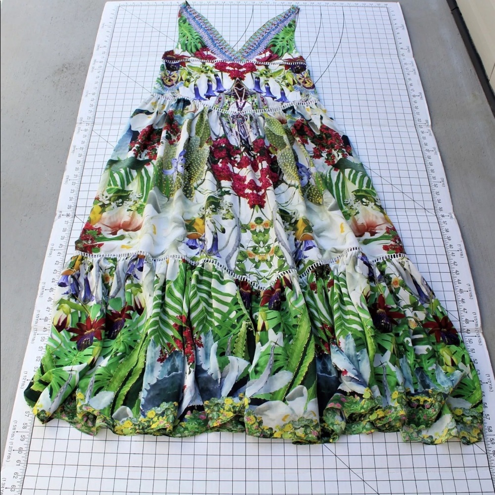 Camilla prairie-style maxi dress Exotic Hypnotic